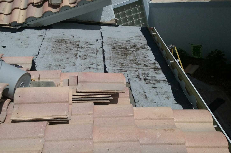 Tile Repair - During 4